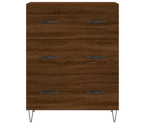 Kumode, Ozolkoka Krāsa, 69,5X34X90 Cm, Inženierijas Koks Vidaxl