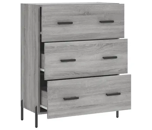 Puhvetkapp, Hall, Sonoma Tamm, 69,5 X 34 X 90 cm Tehispuit