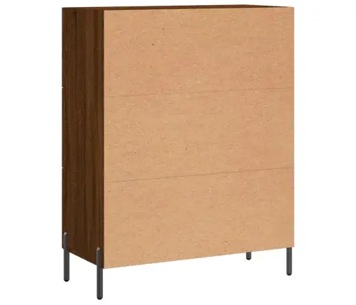 Kumode, Ozolkoka Krāsa, 69,5X34X90 Cm, Inženierijas Koks Vidaxl