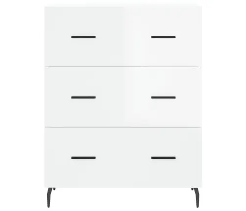 Kumode, Spīdīgi Balta, 69,5X34X90 Cm, Inženierijas Koks Vidaxl Kumode, Spīdīgi Balta, 69,5X34X90 Cm, Inženierijas Koks Vidaxl