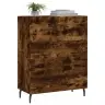 Kumode, Ozolkoka Krāsa, 69,5X34X90 Cm, Inženierijas Koks Vidaxl