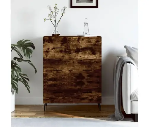 Kumode, Ozolkoka Krāsa, 69,5X34X90 Cm, Inženierijas Koks Vidaxl