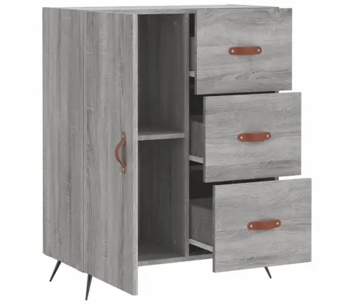 Puhvetkapp, Hall, Sonoma Tamm, 69,5 X 34 X 90 cm Tehispuit