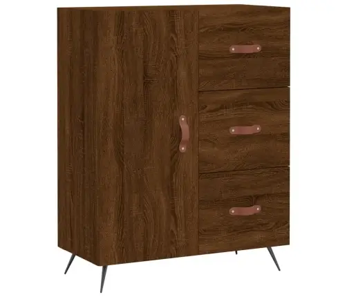 Šoninė Spintelė, Ruda Ąžuolo, 69,5X34X90cm Apdirbta Mediena