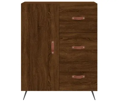 Šoninė Spintelė, Ruda Ąžuolo, 69,5X34X90cm Apdirbta Mediena