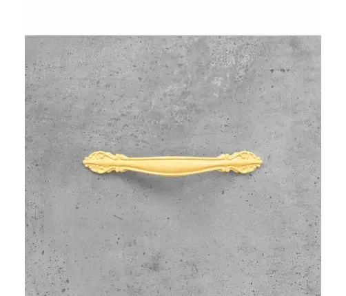 Puhvetkapp, Betoonhall, 69,5 X 34 X 90 cm Tehispuit