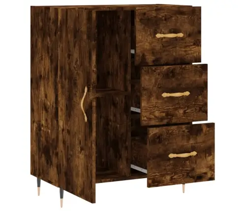 Kumode, Ozolkoka Krāsa, 69,5X34X90 Cm, Inženierijas Koks Vidaxl Kumode, Ozolkoka Krāsa, 69,5X34X90 Cm, Inženierijas Koks Vidaxl