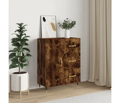 Kumode, Ozolkoka Krāsa, 69,5X34X90 Cm, Inženierijas Koks Vidaxl Kumode, Ozolkoka Krāsa, 69,5X34X90 Cm, Inženierijas Koks Vidaxl