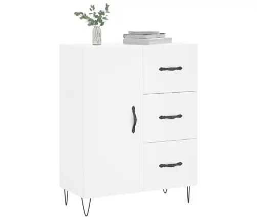 Puhvetkapp, Valge, 69,5 X 34 X 90 cm Tehispuit