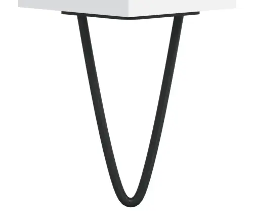 Puhvetkapp, Valge, 69,5 X 34 X 90 cm Tehispuit