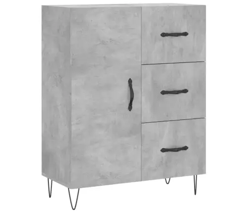 Puhvetkapp, Betoonhall, 69,5 X 34 X 90 cm Tehispuit Puhvetkapp, Betoonhall, 69,5 X 34 X 90 cm Tehispuit