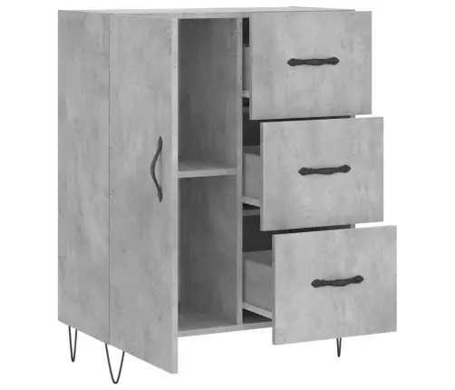 Puhvetkapp, Betoonhall, 69,5 X 34 X 90 cm Tehispuit Puhvetkapp, Betoonhall, 69,5 X 34 X 90 cm Tehispuit