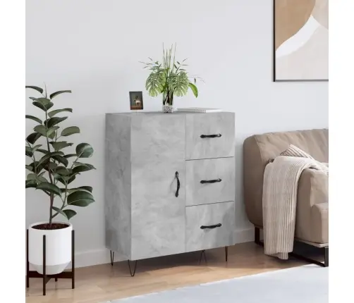 Puhvetkapp, Betoonhall, 69,5 X 34 X 90 cm Tehispuit Puhvetkapp, Betoonhall, 69,5 X 34 X 90 cm Tehispuit