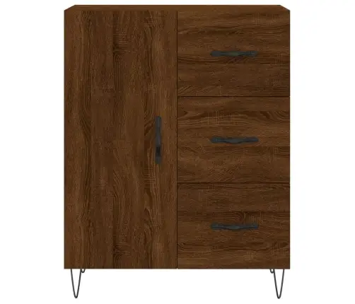 Kumode, Ozolkoka Krāsa, 69,5X34X90 Cm, Inženierijas Koks Vidaxl