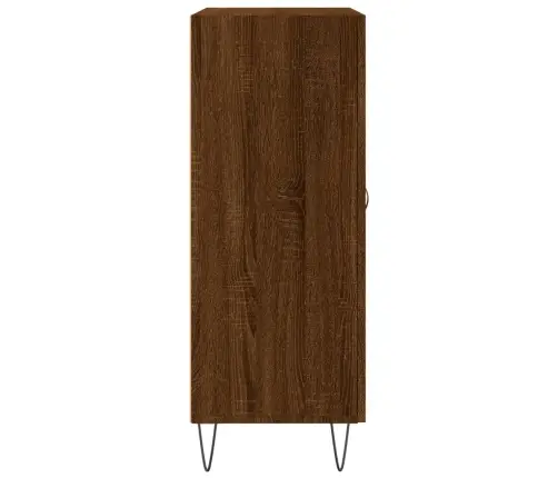 Kumode, Ozolkoka Krāsa, 69,5X34X90 Cm, Inženierijas Koks Vidaxl