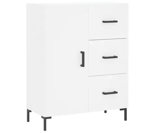 Puhvetkapp, Valge, 69,5 X 34 X 90 cm Tehispuit