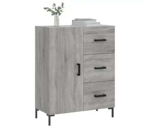 Puhvetkapp, Hall, Sonoma Tamm, 69,5 X 34 X 90 cm Tehispuit