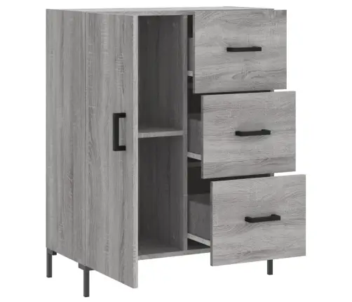 Puhvetkapp, Hall, Sonoma Tamm, 69,5 X 34 X 90 cm Tehispuit