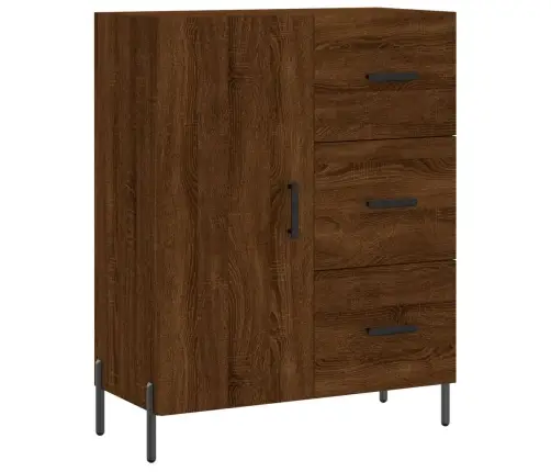 Šoninė Spintelė, Ruda Ąžuolo, 69,5X34X90cm Apdirbta Mediena