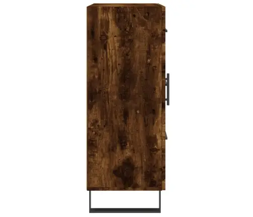 Šoninė Spintelė, Dūminio Ąžuolo, 69,5X34X90cm Apdirbta Mediena