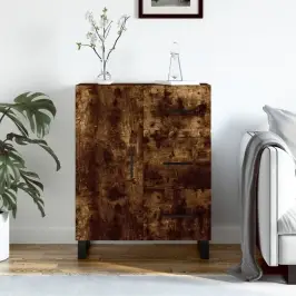 Kumode, Ozolkoka Krāsa, 69,5X34X90 Cm, Inženierijas Koks Vidaxl