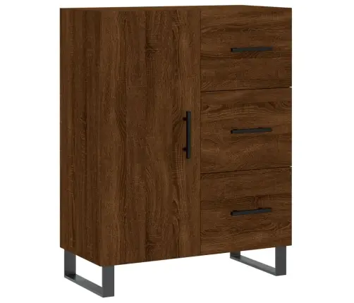 Kumode, Ozolkoka Krāsa, 69,5X34X90 Cm, Inženierijas Koks Vidaxl