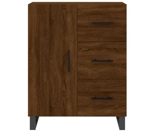 Kumode, Ozolkoka Krāsa, 69,5X34X90 Cm, Inženierijas Koks Vidaxl