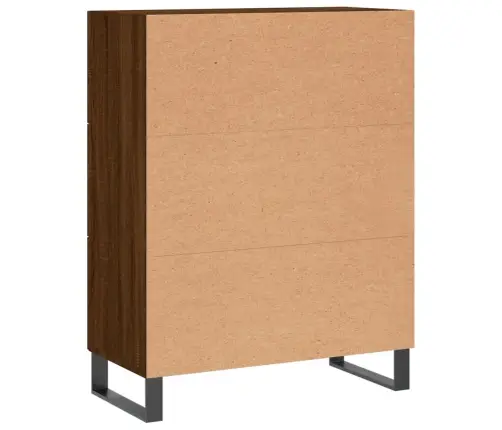 Kumode, Ozolkoka Krāsa, 69,5X34X90 Cm, Inženierijas Koks Vidaxl