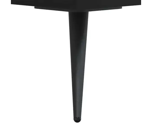 Šoninė Spintelė, Juodos Spalvos, 69,5X34X90cm Apdirbta Mediena