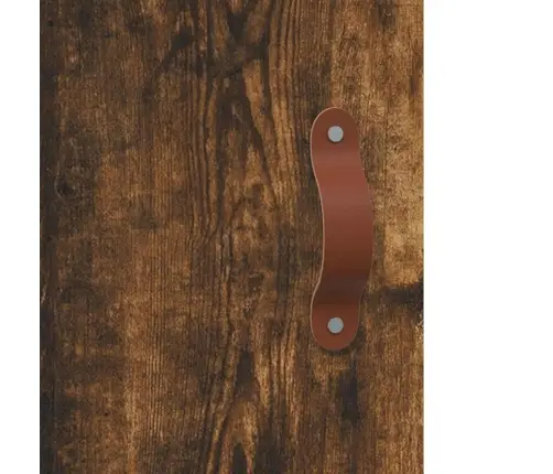 Kumode, Ozolkoka Krāsa, 69,5X34X90 Cm, Inženierijas Koks Vidaxl