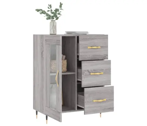 Kumode, Pelēka Ozolkoka, 69,5X34X90 Cm, Inženierijas Koks Vidaxl Kumode, Pelēka Ozolkoka, 69,5X34X90 Cm, Inženierijas Koks Vidaxl