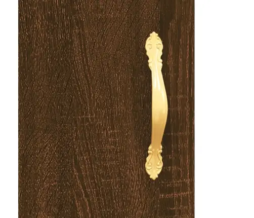 Kumode, Ozolkoka Krāsa, 69,5X34X90 Cm, Inženierijas Koks Vidaxl