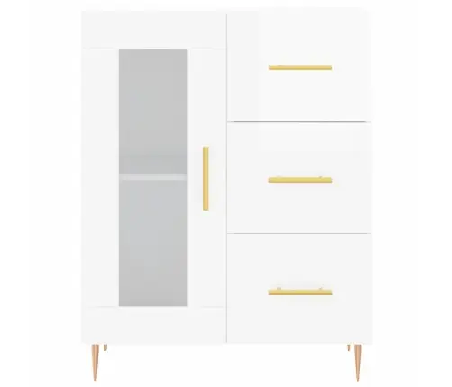 Kumode, Spīdīgi Balta, 69,5X34X90 Cm, Inženierijas Koks Vidaxl Kumode, Spīdīgi Balta, 69,5X34X90 Cm, Inženierijas Koks Vidaxl