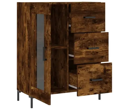 Kumode, Ozolkoka Krāsa, 69,5X34X90 Cm, Inženierijas Koks Vidaxl Kumode, Ozolkoka Krāsa, 69,5X34X90 Cm, Inženierijas Koks Vidaxl