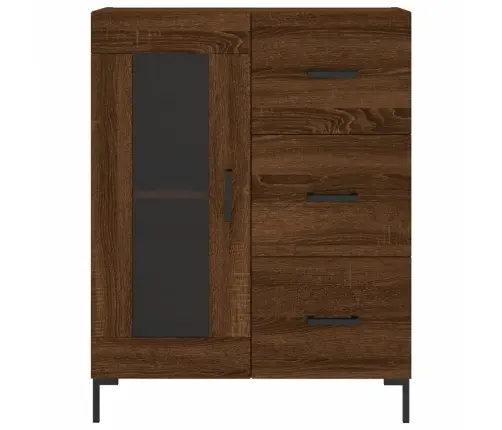 Puhvetkapp, Pruun Tamm, 69,5 X 34 X 90 cm Tehispuit