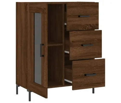 Puhvetkapp, Pruun Tamm, 69,5 X 34 X 90 cm Tehispuit