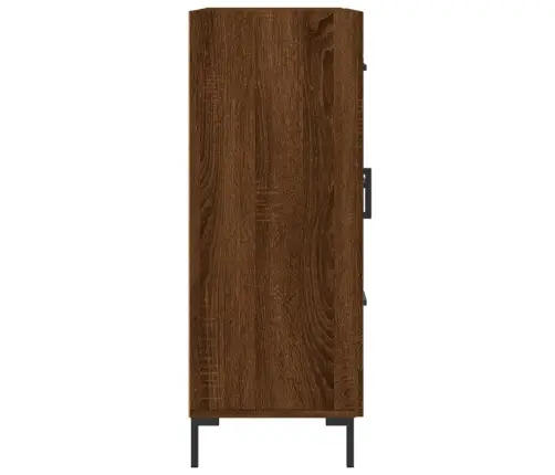 Puhvetkapp, Pruun Tamm, 69,5 X 34 X 90 cm Tehispuit