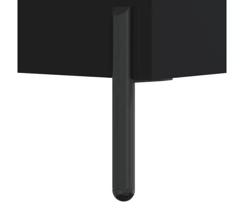 Puhvetkapp, Must, 69,5 X 34 X 90 cm Tehispuit