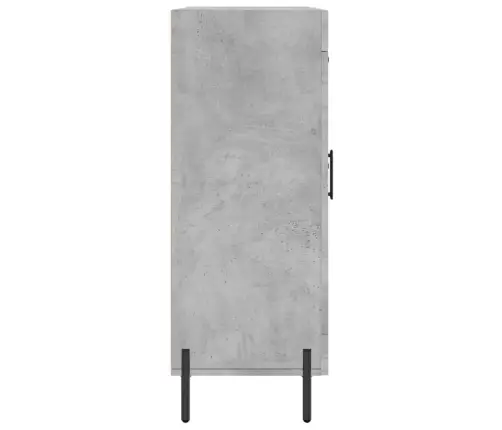 Šoninė Spintelė, Betono Pilka, 69,5X34X90cm Apdirbta Mediena