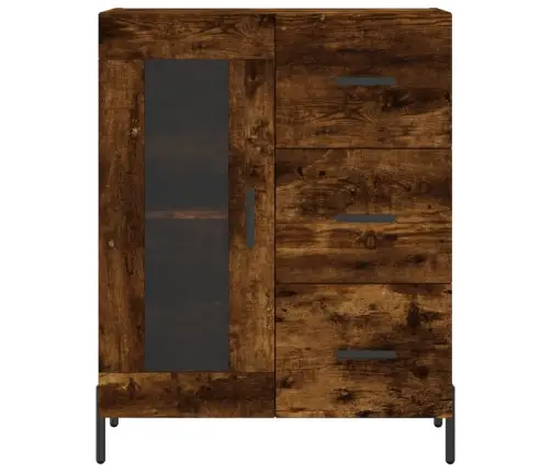 Kumode, Ozolkoka Krāsa, 69,5X34X90 Cm, Inženierijas Koks Vidaxl