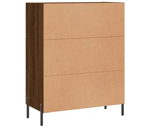 Kumode, Ozolkoka Krāsa, 69,5X34X90 Cm, Inženierijas Koks Vidaxl