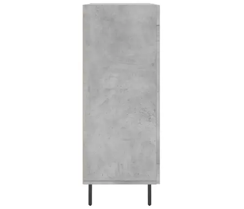 Šoninė Spintelė, Betono Pilka, 69,5X34X90cm Apdirbta Mediena
