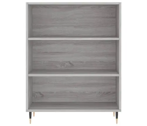 Knygų Spinta, Pilka Ąžuolo, 69,5X32,5X90cm Apdirbta Mediena