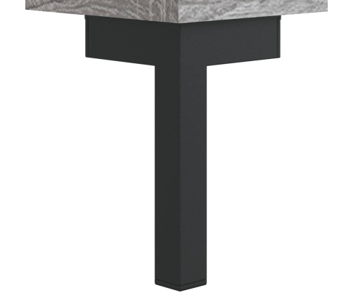 Grāmatplaukts, Pelēka Koka, 69,5X32,5X90 Cm, Inženierijas Koks Vidaxl