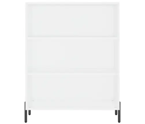 Plaukts, Balts, 69,5X32,5X90 Cm, Inženierijas Koks Vidaxl