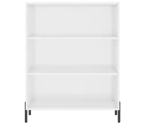 Plaukts, Spīdīgi Balts, 69,5X32,5X90 Cm, Inženierijas Koks Vidaxl Plaukts, Spīdīgi Balts, 69,5X32,5X90 Cm, Inženierijas Koks Vidaxl