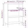 Plaukts, Betona Pelēks, 69,5X32,5X90 Cm, Inženierijas Koks Vidaxl Plaukts, Betona Pelēks, 69,5X32,5X90 Cm, Inženierijas Koks Vidaxl