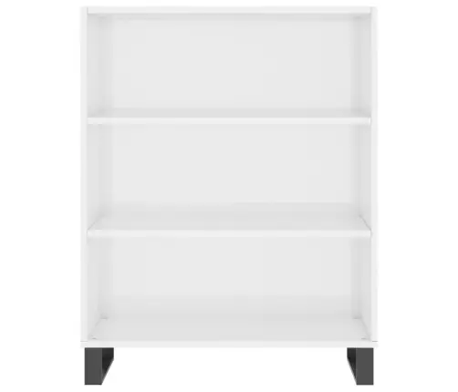 Kapp-Riiul, Kõrgläikega Valge, 69,5 X 32,5 X 90 cm Tehispuit Kapp-Riiul, Kõrgläikega Valge, 69,5 X 32,5 X 90 cm Tehispuit