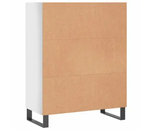 Kapp-Riiul, Kõrgläikega Valge, 69,5 X 32,5 X 90 cm Tehispuit Kapp-Riiul, Kõrgläikega Valge, 69,5 X 32,5 X 90 cm Tehispuit