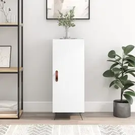 Puhvetkapp, Valge, 34,5 X 34 X 90 cm Tehispuit